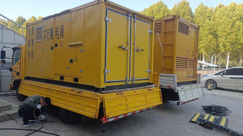 观山湖柴油发电机组和UPS电源配合使用时的注意事项